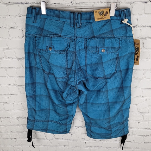 URBANOLOGY | plaid shorts - Picture 2 of 7